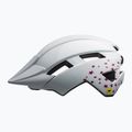 Bell Sidetrack II Integrated MIPS children's bike helmet white stars 2