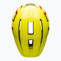 Bell Sidetrack II Jr children's bike helmet gloss hi-viz/red 4