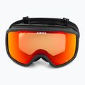 Giro Cruz black wordmark/amber scarlet ski goggles 2