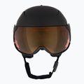Women's ski helmet Giro Aria Spherical matte black/vivid cooper 2