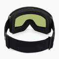 Giro Roam black wordmark/amber scarlet/yellow ski goggles 4