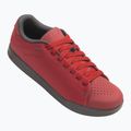 Men's platform cycling shoes Giro Deed ox blood