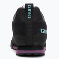 Women's platform cycling shoes Giro Tracker Fastlace black/throwback purple 6