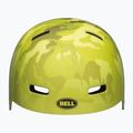 Bell Span matte hiviz yellow/camo children's helmet 3