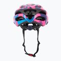 Giro Raze children's bike helmet berry blue flowers 4