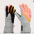 ZIENER Loriko AS children's ski glove grey-pink 801993 9