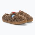 Nuvola Classic Cloud fleece brown winter slippers 4