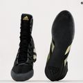 adidas Box Hog 4 boxing shoes black and gold GZ6116 12