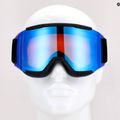 Smith Squad black/chromapop photochromic rose flash ski goggles M00668 8