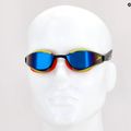 Speedo Fastskin Hyper Elite Mirror Junior black/salso/atomic lime/sapphire children's swimming goggles 68-12821G797 8