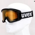 UVEX ski goggles G.gl 3000 P black mat/polavision brown clear 55/1/334/20 7