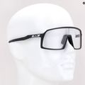 Oakley Sutro matte carbon/clear to black photochromic cycling glasses 0OO9406 11