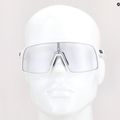 Oakley Sutro matte white/clear to black photochromic cycling glasses 0OO9406 11