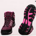 CMP Rigel Mid children's trekking boots maroon 3Q12944J 14