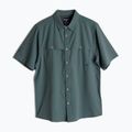 KAVU men's Cascade Trail dark forest shirt