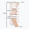 RINAGYM Sport 3 white gymnastic ladder 7