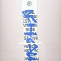 Women's snowboard RIDE Saturday white-blue 12G0018 12