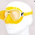 Cressi Marea yellow snorkelling mask DN282010 9