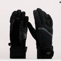 Women's ski gloves 4F black H4Z22-RED004 11