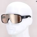 Bicycle goggles POC Aspire uranium black/brown/silver mirror 7
