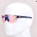 Julbo Aerospeed Reactiv Performance Hc dark blue/dark blue/orange cycling glasses J5023432 6