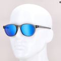 Oakley Reedmace matte grey ink/prizm sapphire sunglasses 0OO9126 7