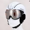 CASCO ski helmet SP-2 Carbonic Visor white 07.3737 11