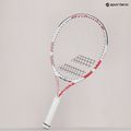 Babolat Drive Jr 23' Girl children's tennis racket white 140427 8