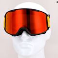 Red Bull SPECT + Pouch Solo High Contrast ski goggles matt blue/shiny black/red mirror 010S 8
