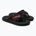 Men's RIDER Block Thong AD flip flops black 11655-20766 5