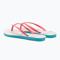 Women's Havaianas Slim Local Soul Ibiza flip flops red/blue/orange 3