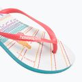 Women's Havaianas Slim Local Soul Ibiza flip flops red/blue/orange 7