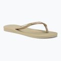 Women's Havaianas Slim sand grey / light golden flip flops