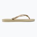 Women's Havaianas Slim sand grey / light golden flip flops 2