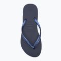 Women's Havaianas Slim flip flops navy blue 5