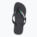 Havaianas Brasil Logo flip flops black H4110850 6