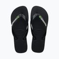 Havaianas Brasil Logo flip flops black H4110850 10