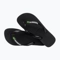 Havaianas Brasil Logo flip flops black H4110850 11