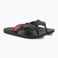 Men's RIDER Free Mix Thong flip flops black/red 4