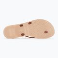 Women's flip-flops Ipanema Bossa beige/copper 4