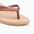 Women's flip-flops Ipanema Bossa beige/copper 7