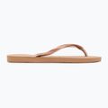 Women's Havaianas Slim flip flops rose gold 2