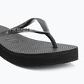 Women's Havaianas Slim Platform flip flops black 7