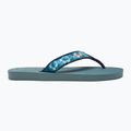 Men's Havaianas Surf Material silver/blue flip flops 2