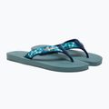 Men's Havaianas Surf Material silver/blue flip flops 4