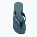 Men's Havaianas Surf Material silver/blue flip flops 6