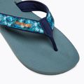 Men's Havaianas Surf Material silver/blue flip flops 7