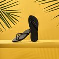 Women's Havaianas Slim Crystal Sw II flip flops black 14