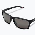 Oakley Sylas matte black/prizm black polarized sunglasses 5