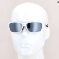 Bicycle goggles UVEX Sportstyle 232 P white mat/polavision mirror silver S5330028850 11